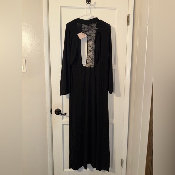 Savage X Fenty Racerback robe in black NWT xs/s - Picture 6 of 6